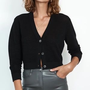 Wilfred light cropped cardigan